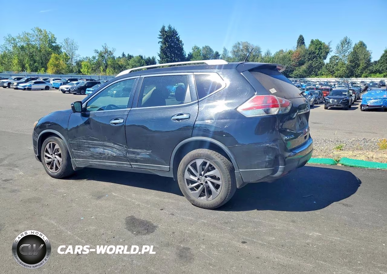 2016 Nissan Rogue Sl VIN:5N1AT2MV6GC890490 - 2