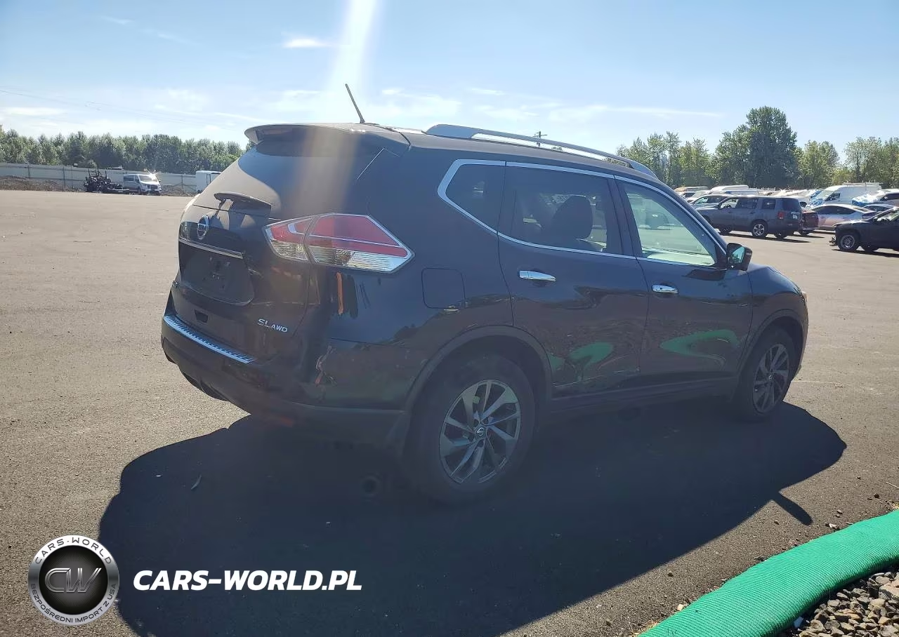 2016 Nissan Rogue Sl VIN:5N1AT2MV6GC890490 - 3