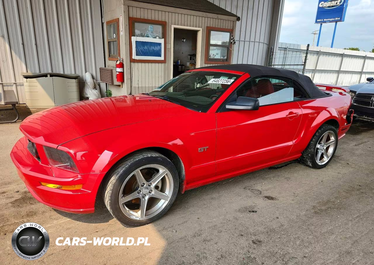 2006 Ford Mustang Gt VIN:1ZVHT85H965156117 - 1