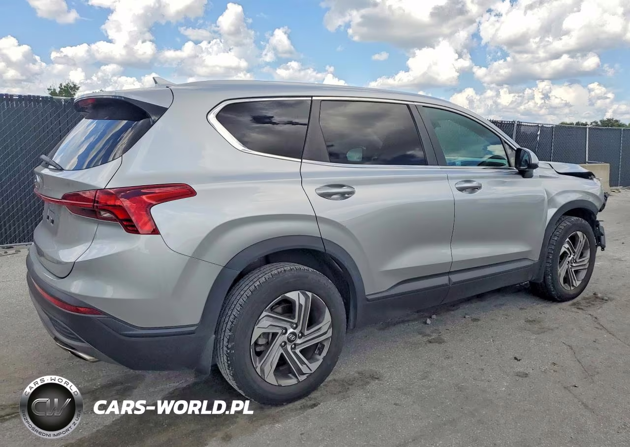 2021 Hyundai Santa Fe Se VIN:5NMS14AJXMH368664 - 3