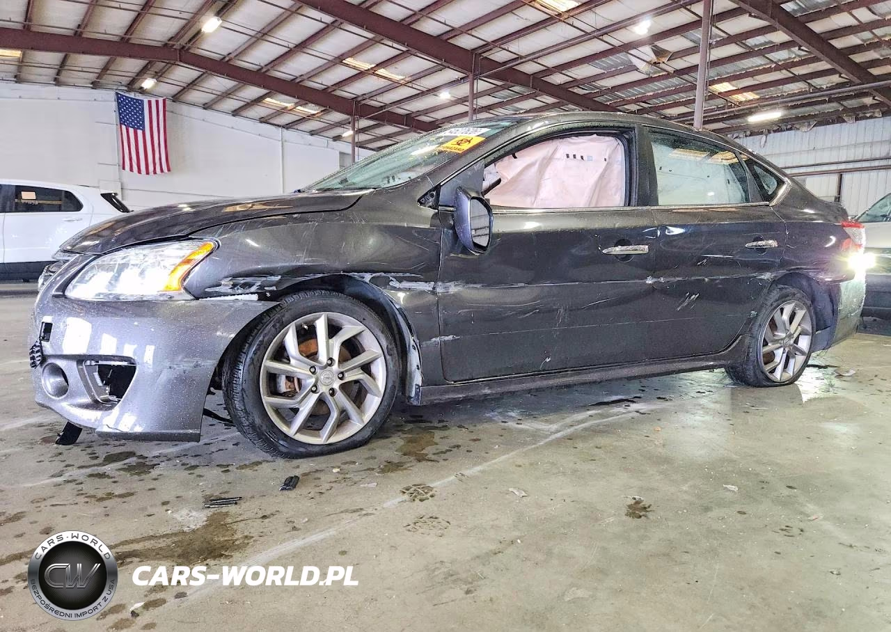 2015 Nissan Sentra Sr VIN:3N1AB7AP6FY357025 - 1