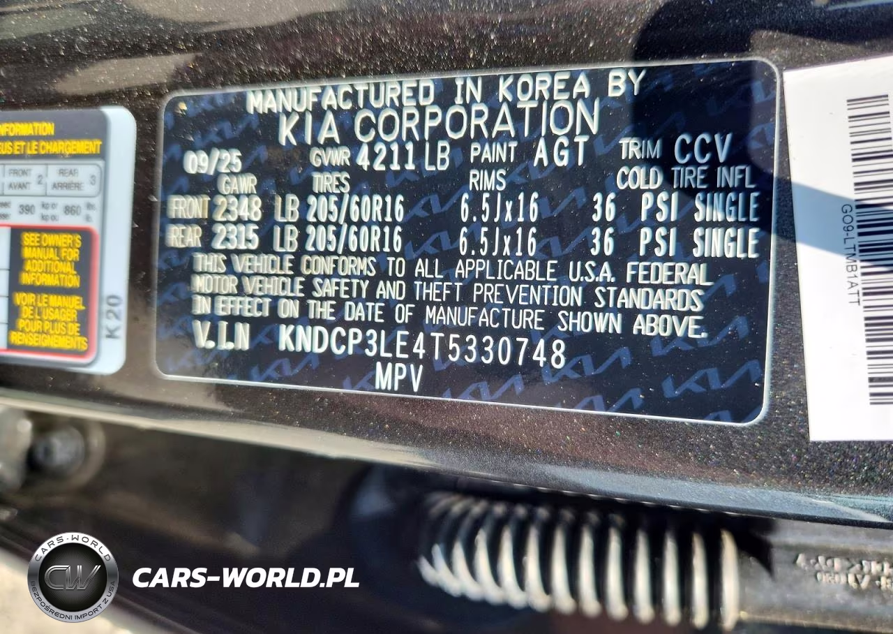 2026 Kia Niro Lx VIN:KNDCP3LE4T5330748 - 14