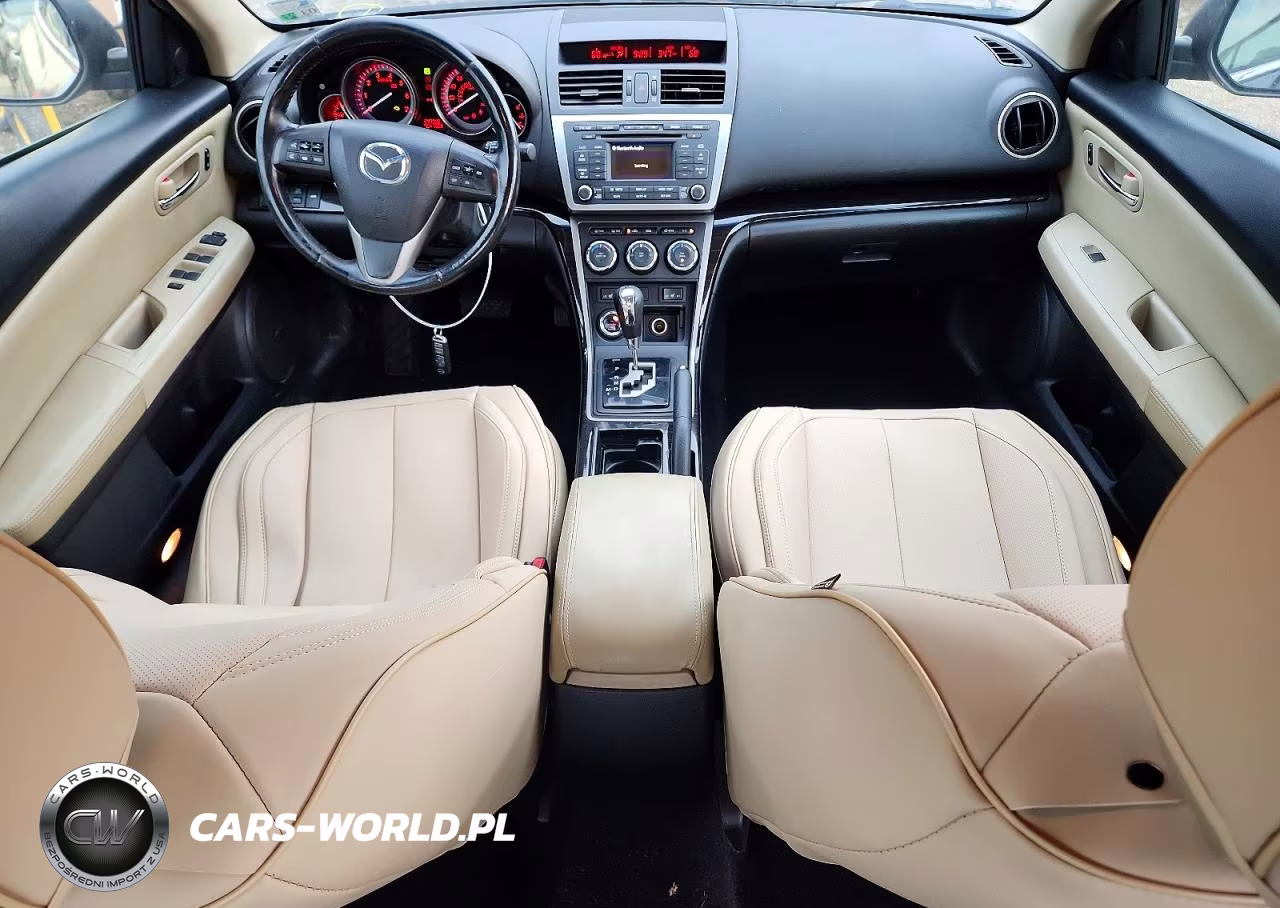 2012 Mazda 6 I VIN:1YVHZ8CH4C5M41186 - 8