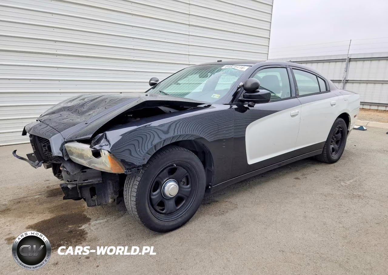 2011 Dodge Charger Police VIN:2B3CL1CT6BH551985 - 1
