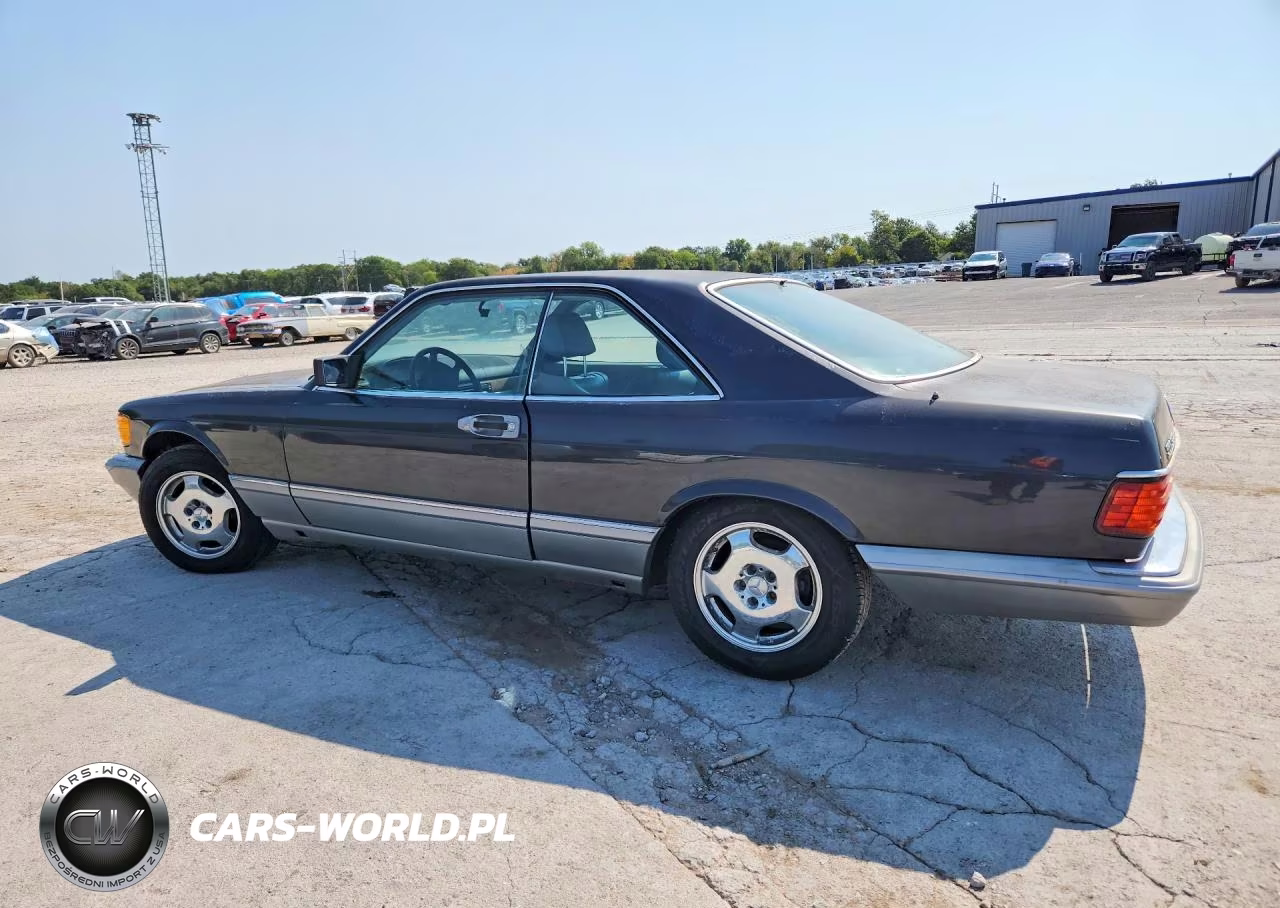 1988 Mercedes-Benz 560 Sec VIN:WDBCA45D3JA378644 - 2