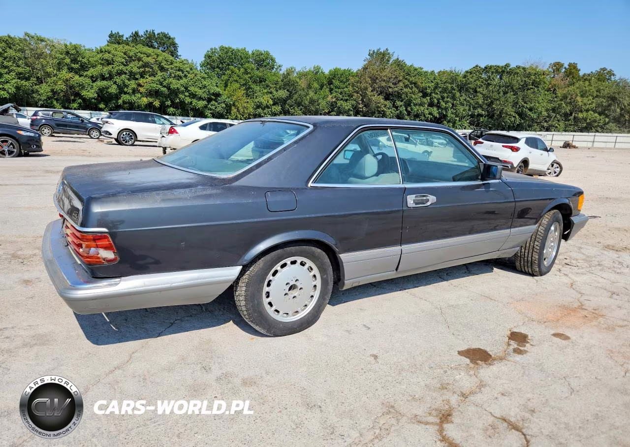 1988 Mercedes-Benz 560 Sec VIN:WDBCA45D3JA378644 - 3