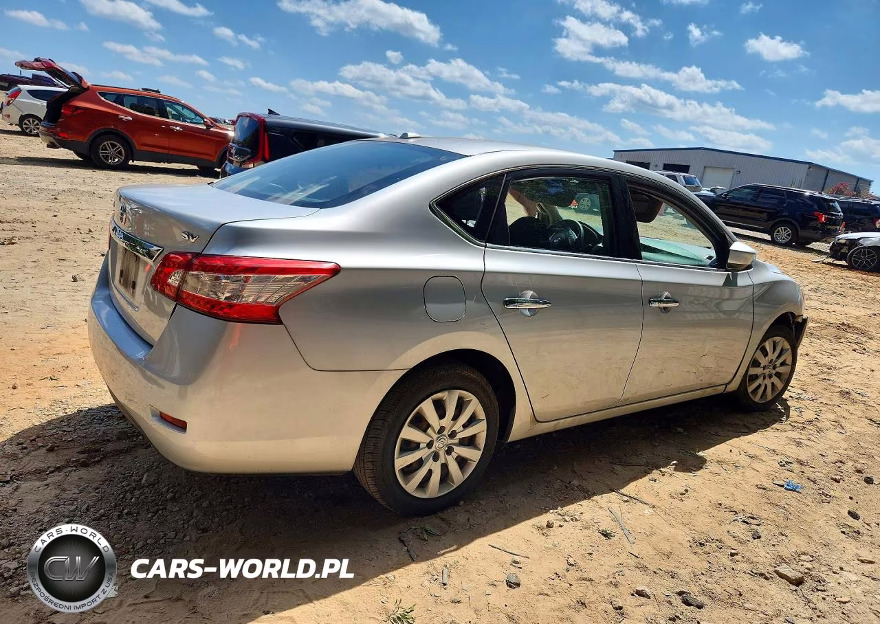 2015 Nissan Sentra Sv VIN:3N1AB7AP7FY251117 - 3