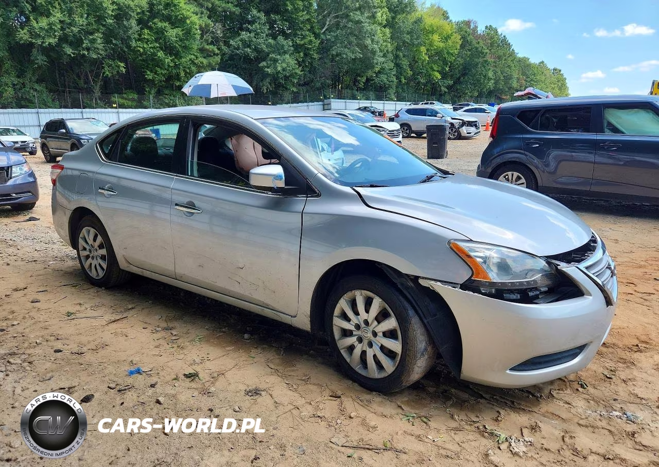 2015 Nissan Sentra Sv VIN:3N1AB7AP7FY251117 - 4