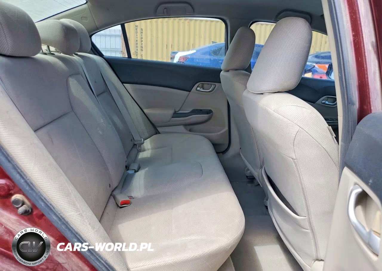 2012 Honda Civic Lx VIN:2HGFB2F5XCH540833 - 10