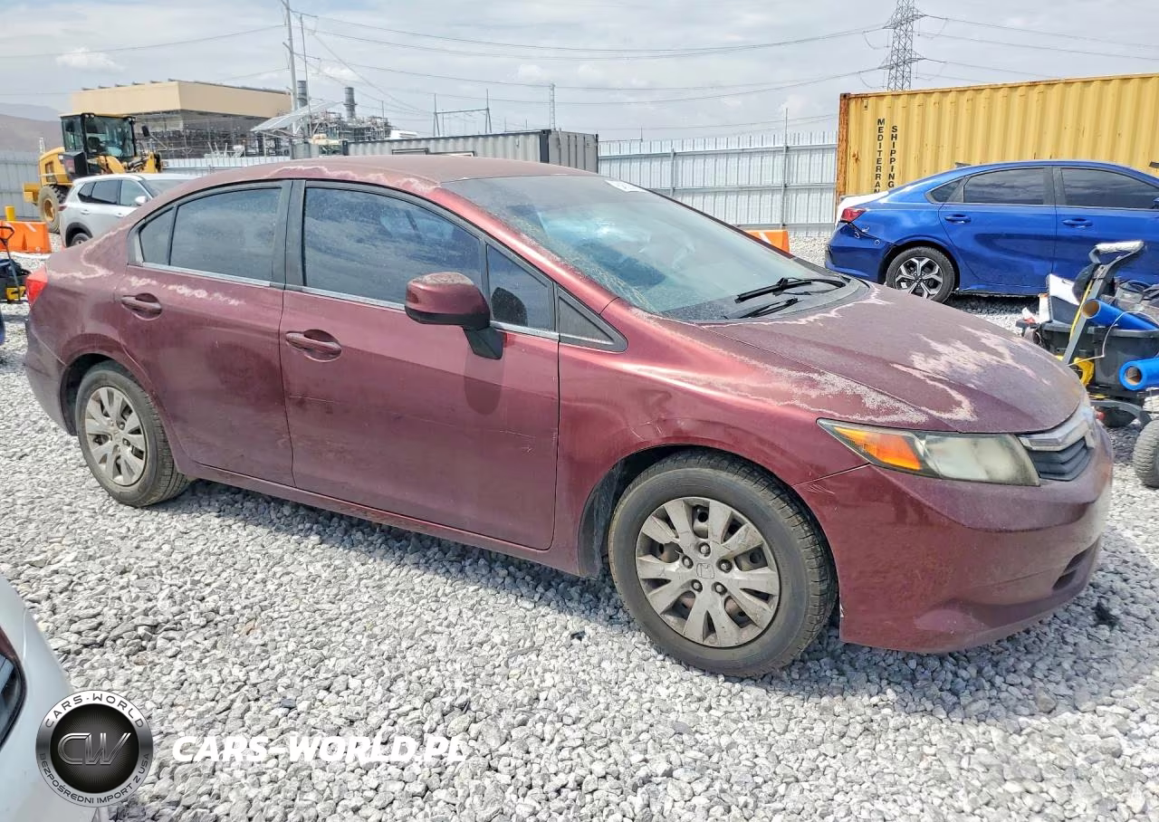 2012 Honda Civic Lx VIN:2HGFB2F5XCH540833 - 4