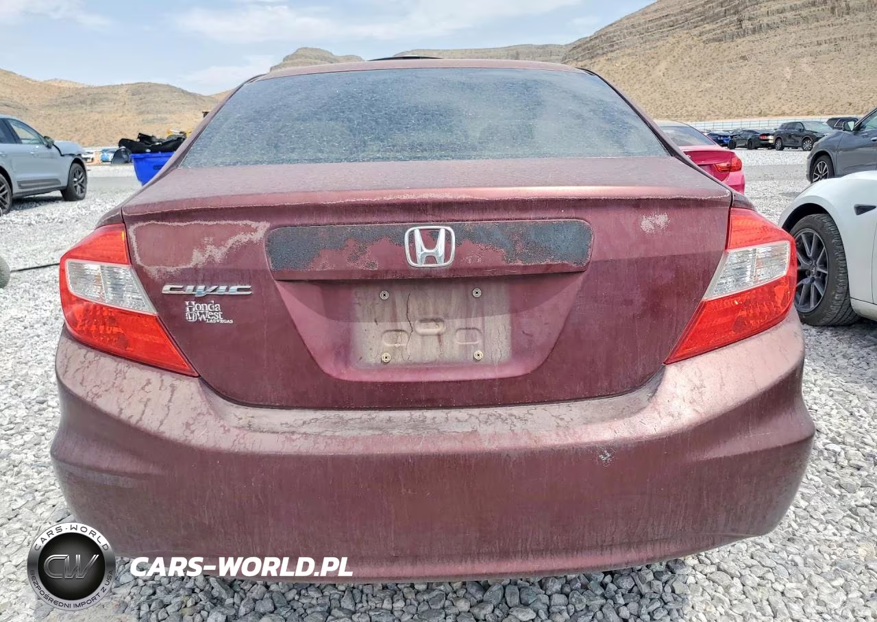 2012 Honda Civic Lx VIN:2HGFB2F5XCH540833 - 6