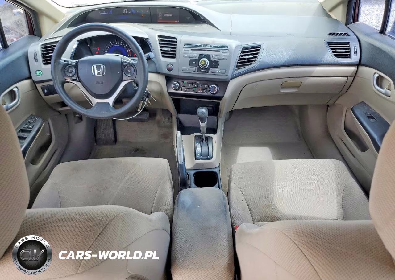 2012 Honda Civic Lx VIN:2HGFB2F5XCH540833 - 8