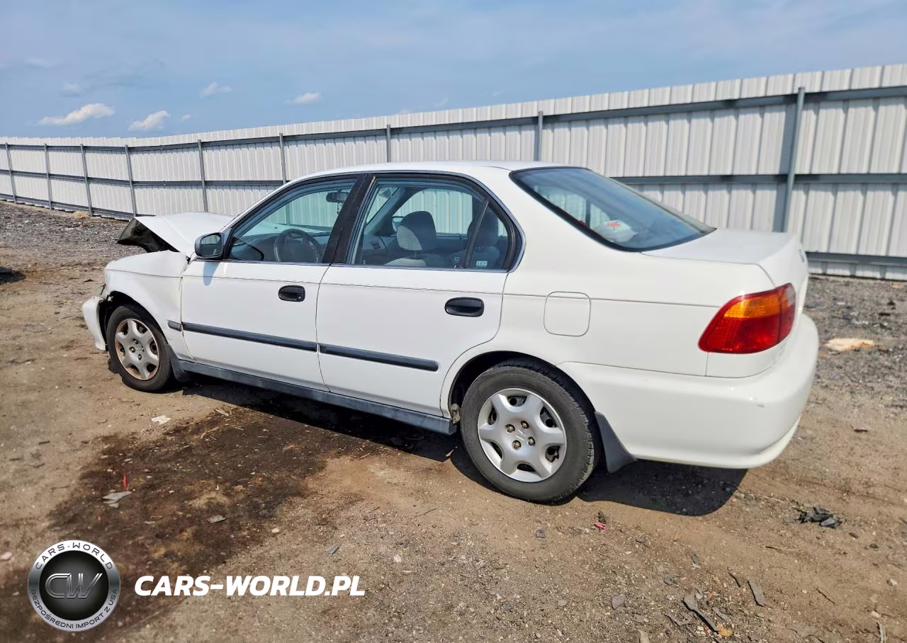 1999 Honda Civic Lx VIN:2HGEJ6673XH566252 - 2