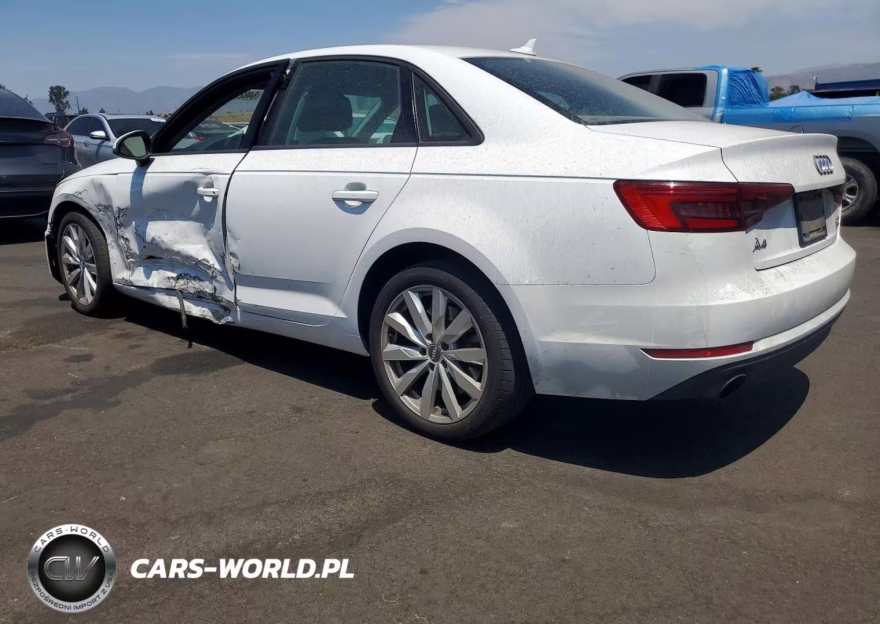 2017 Audi A4 Premium VIN:WAUANAF43HN036962 - 2