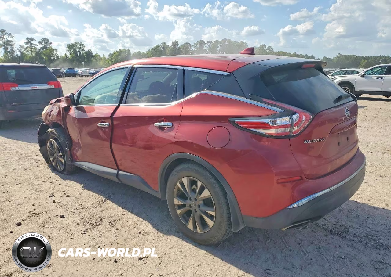 2016 Nissan Murano S VIN:5N1AZ2MG8GN142182 - 2
