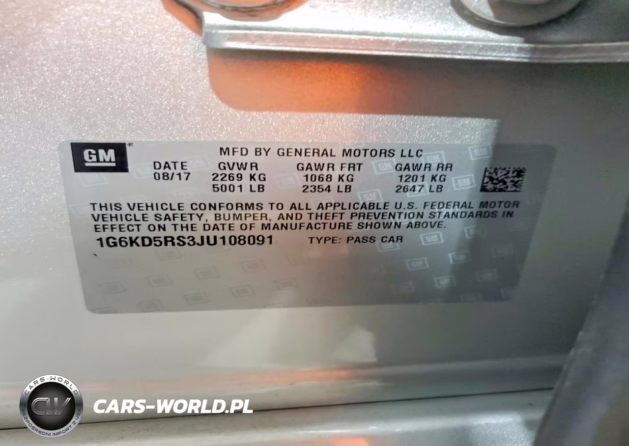 2018 Cadillac Ct6 Luxury VIN:1G6KD5RS3JU108091 - 12