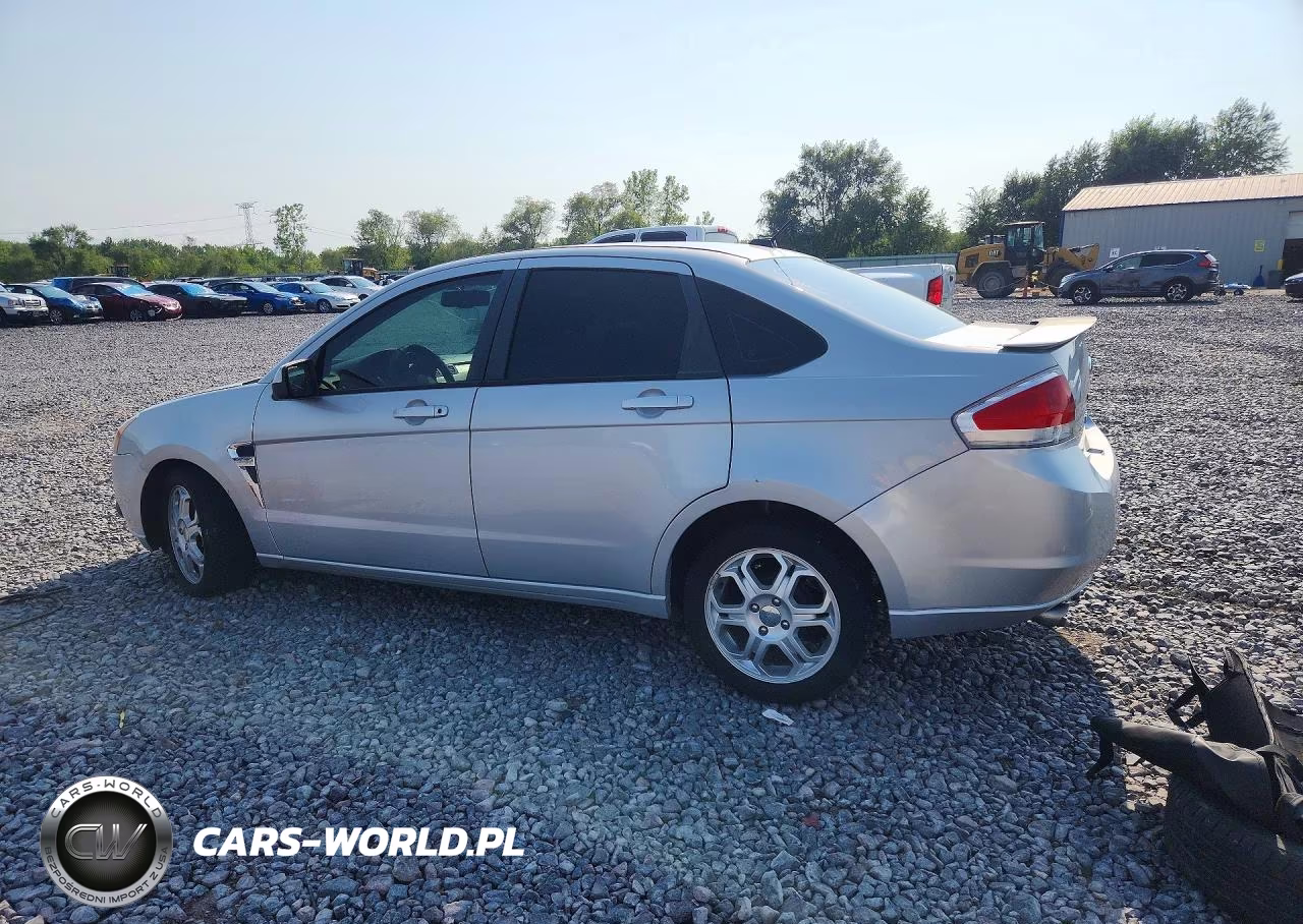 2008 Ford Focus Se VIN:1FAHP35N28W300643 - 2