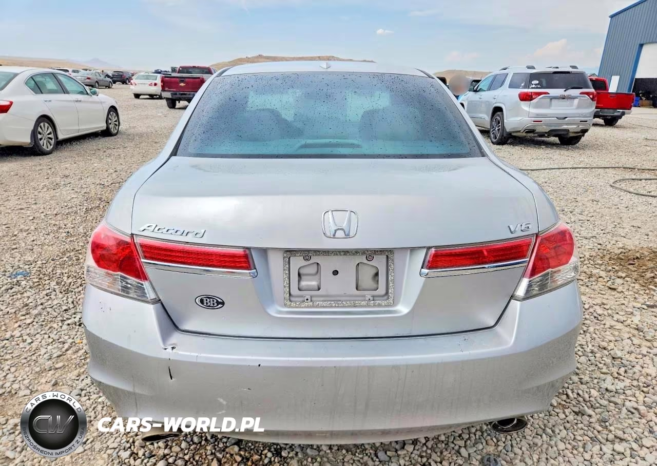 2012 Honda Accord Exl VIN:1HGCP3F87CA017319 - 6