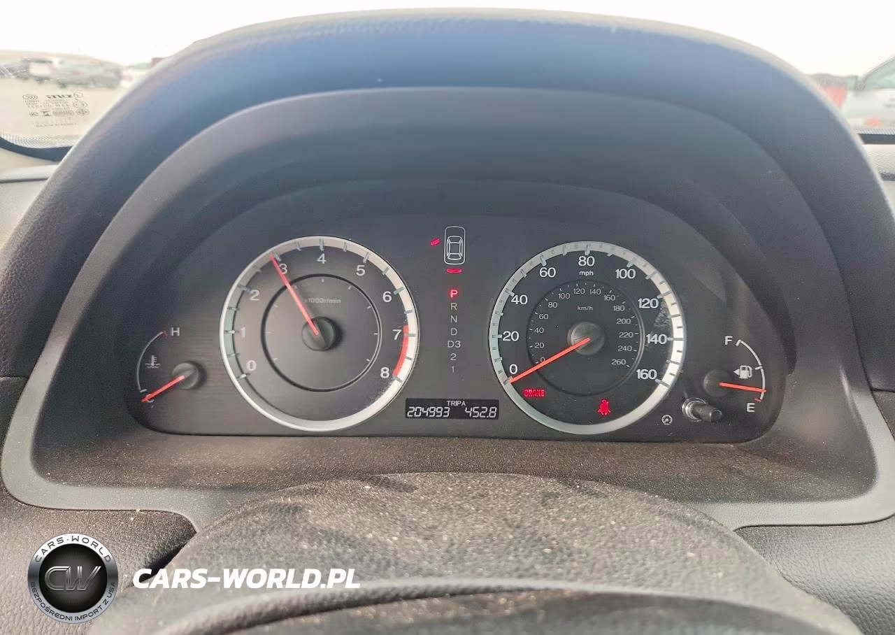 2012 Honda Accord Exl VIN:1HGCP3F87CA017319 - 9