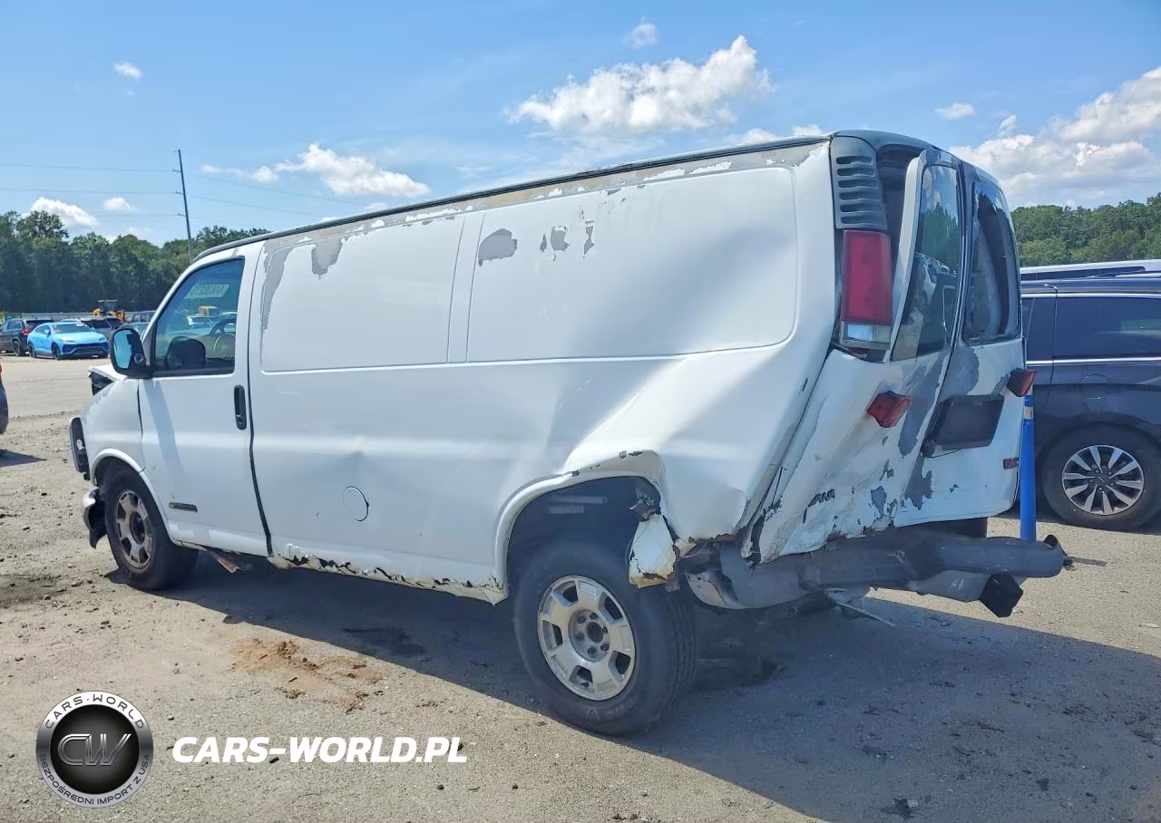 2000 GMC Savana G2500 Delivery Van VIN:1GTFG25M3Y1900054 - 2