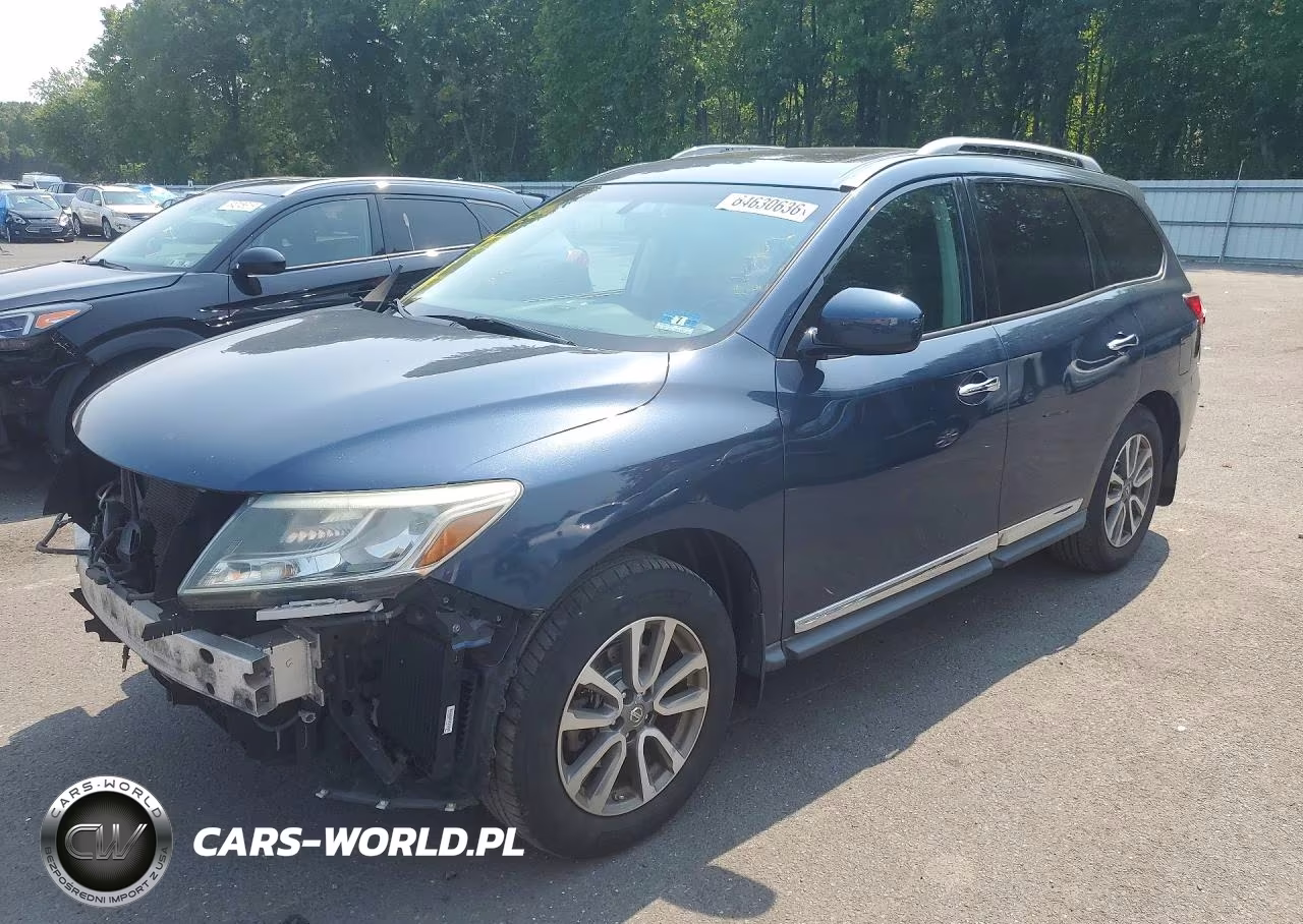 2014 Nissan Pathfinder Sl VIN:5N1AR2MM7EC709870 - 1