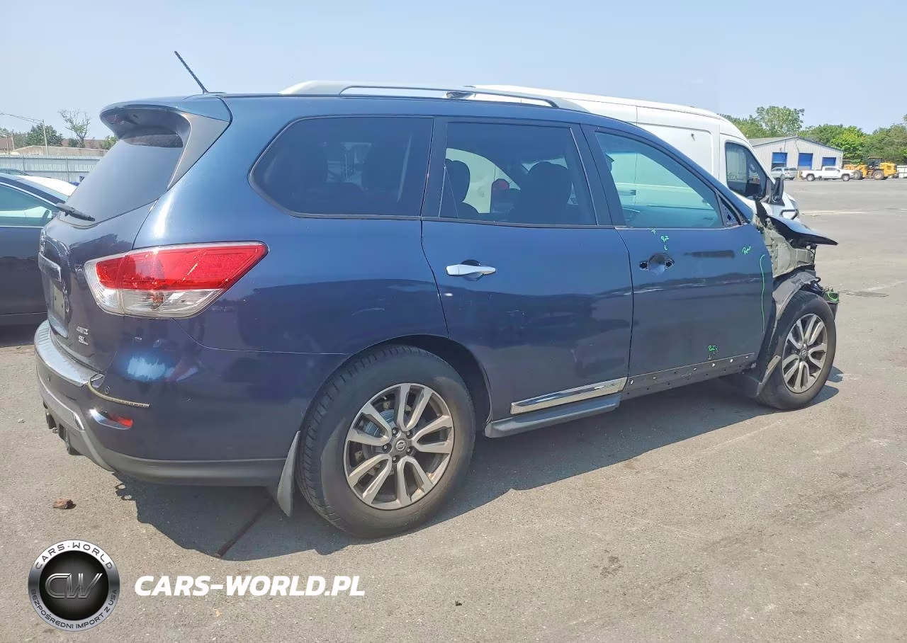 2014 Nissan Pathfinder Sl VIN:5N1AR2MM7EC709870 - 3
