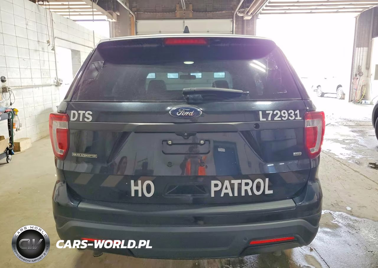 2018 Ford Explorer Police Interceptor VIN:1FM5K8AR8JGB19592 - 6