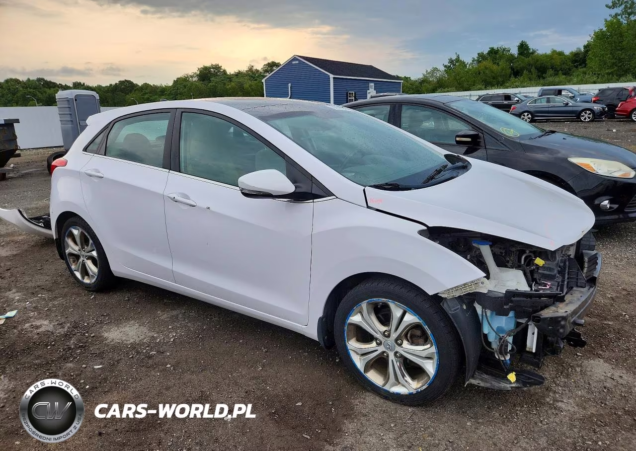 2014 Hyundai Elantra Gt Base VIN:KMHD35LH3EU222017 - 4