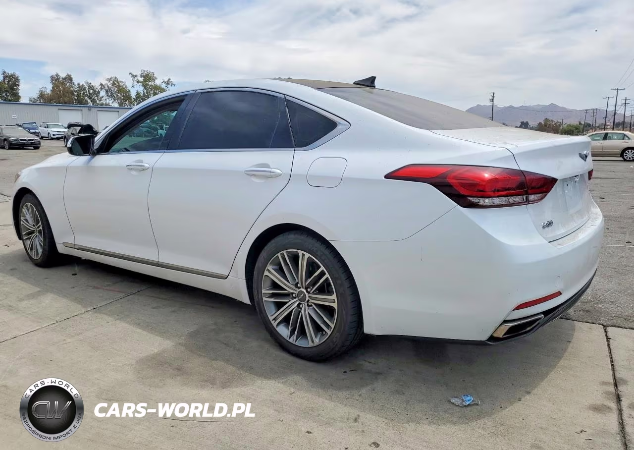 2018 Genesis G80 3.8 VIN:KMHGN4JE9JU225332 - 2