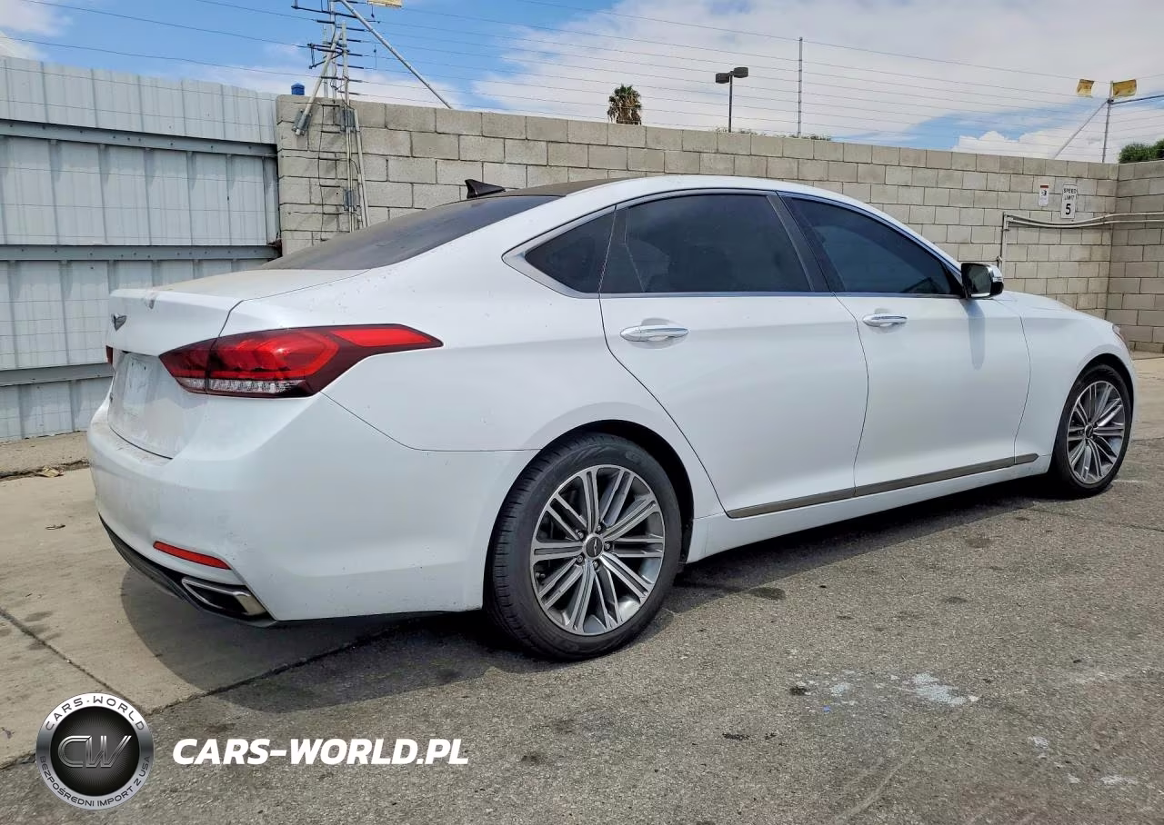 2018 Genesis G80 3.8 VIN:KMHGN4JE9JU225332 - 3