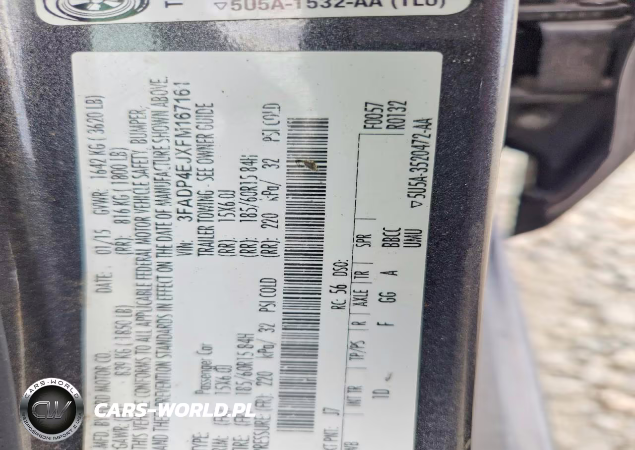 2015 Ford Fiesta Se VIN:3FADP4EJXFM167161 - 12