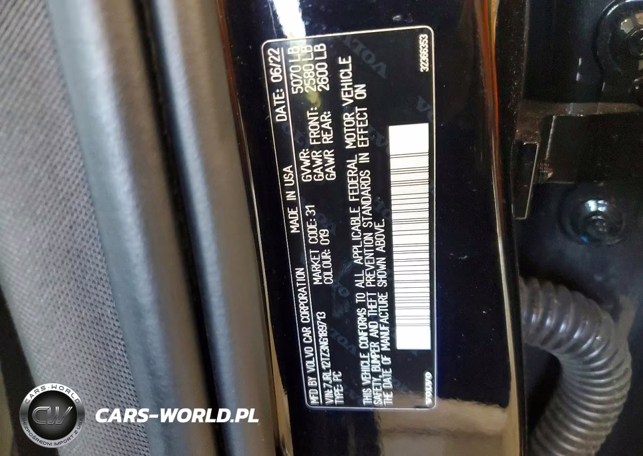 2022 Volvo S60 B5 Momentum VIN:7JRL12TZ3NG189713 - 12