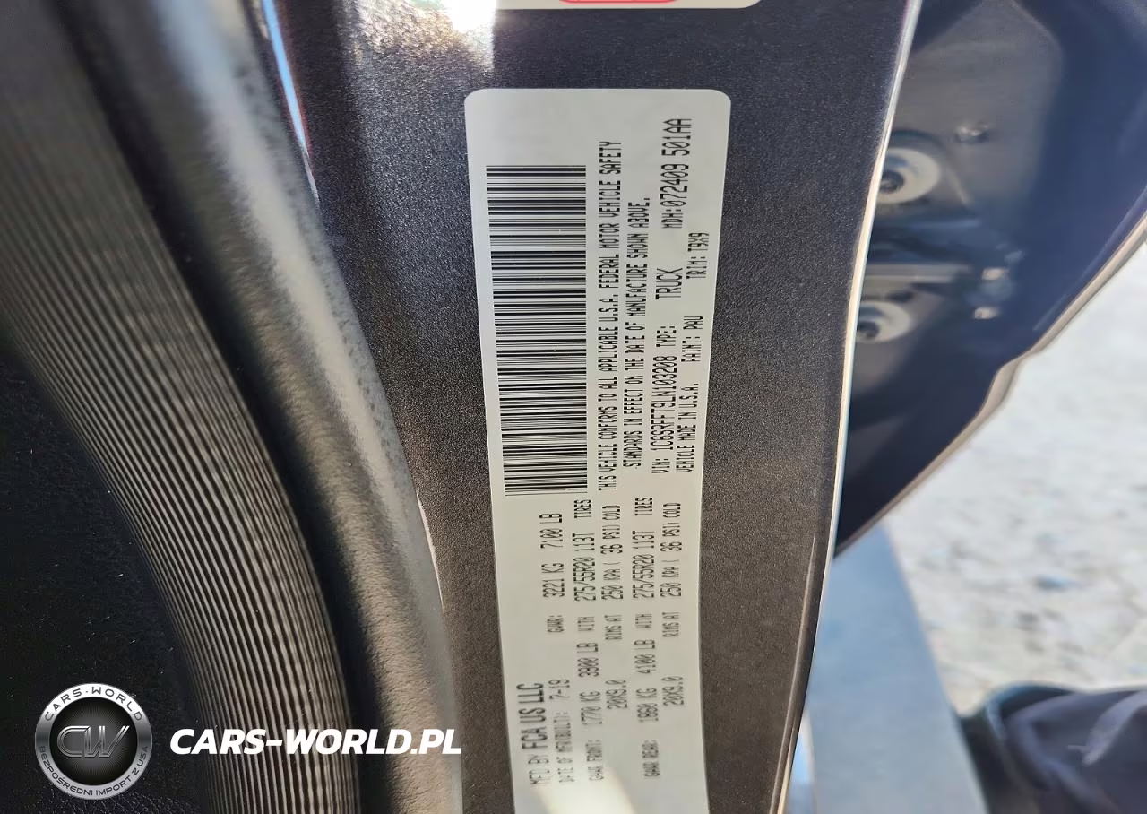 2020 Ram 1500 Big Horn VIN:1C6SRFFT9LN103208 - 12
