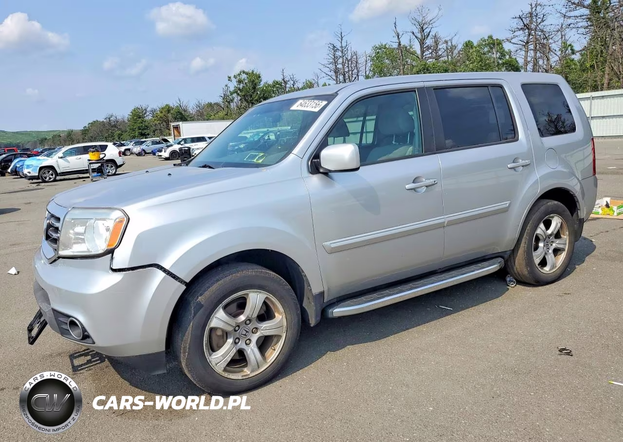 2014 Honda Pilot Ex VIN:5FNYF4H42EB016077 - 1