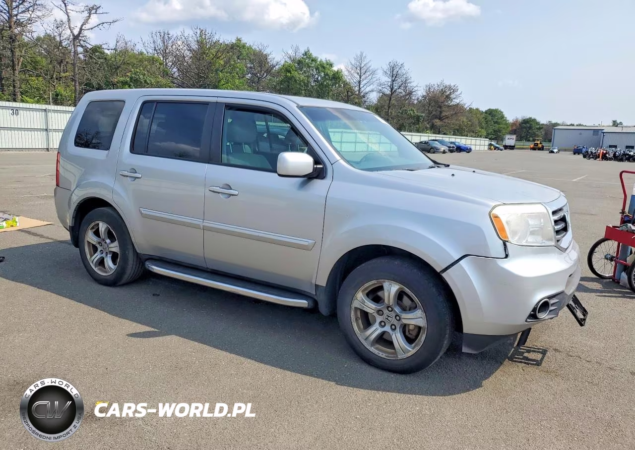 2014 Honda Pilot Ex VIN:5FNYF4H42EB016077 - 4