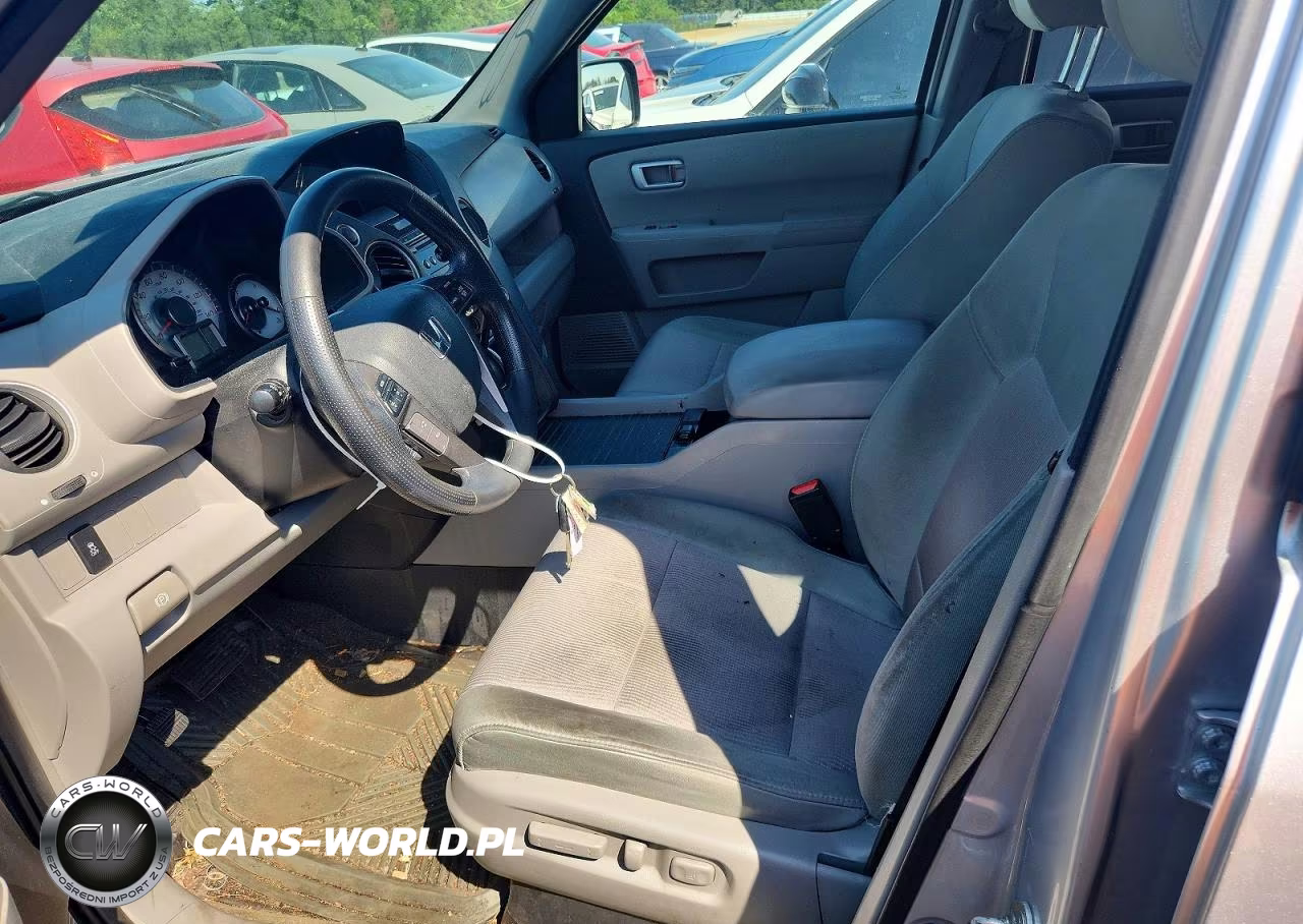 2014 Honda Pilot Ex VIN:5FNYF4H42EB016077 - 7