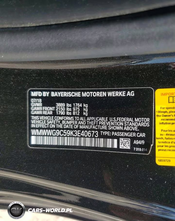 2019 Mini Cooper S VIN:WMWWG9C59K3E40673 - 13