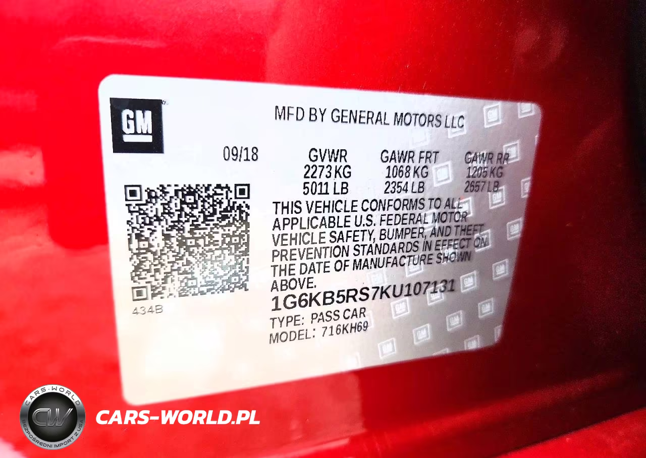 2019 Cadillac Ct6 Luxury VIN:1G6KB5RS7KU107131 - 12