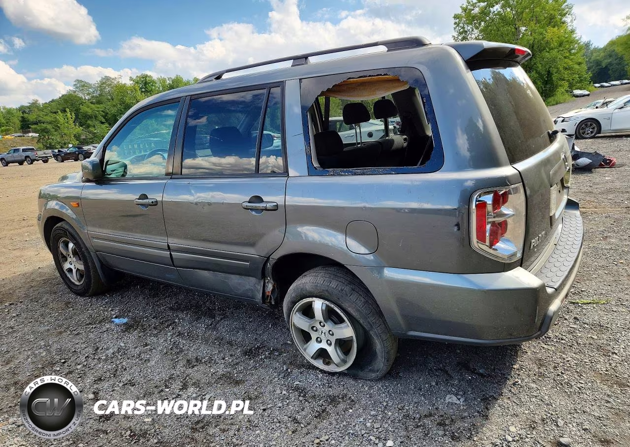 2008 Honda Pilot Ex VIN:5FNYF184X8B051386 - 2