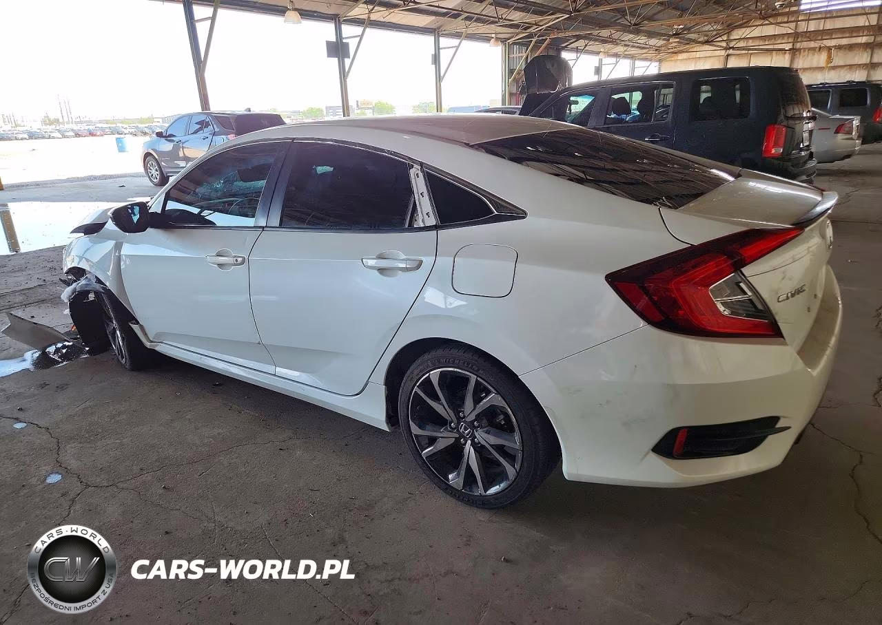 2020 Honda Civic Sport VIN:2HGFC2F88LH592663 - 2