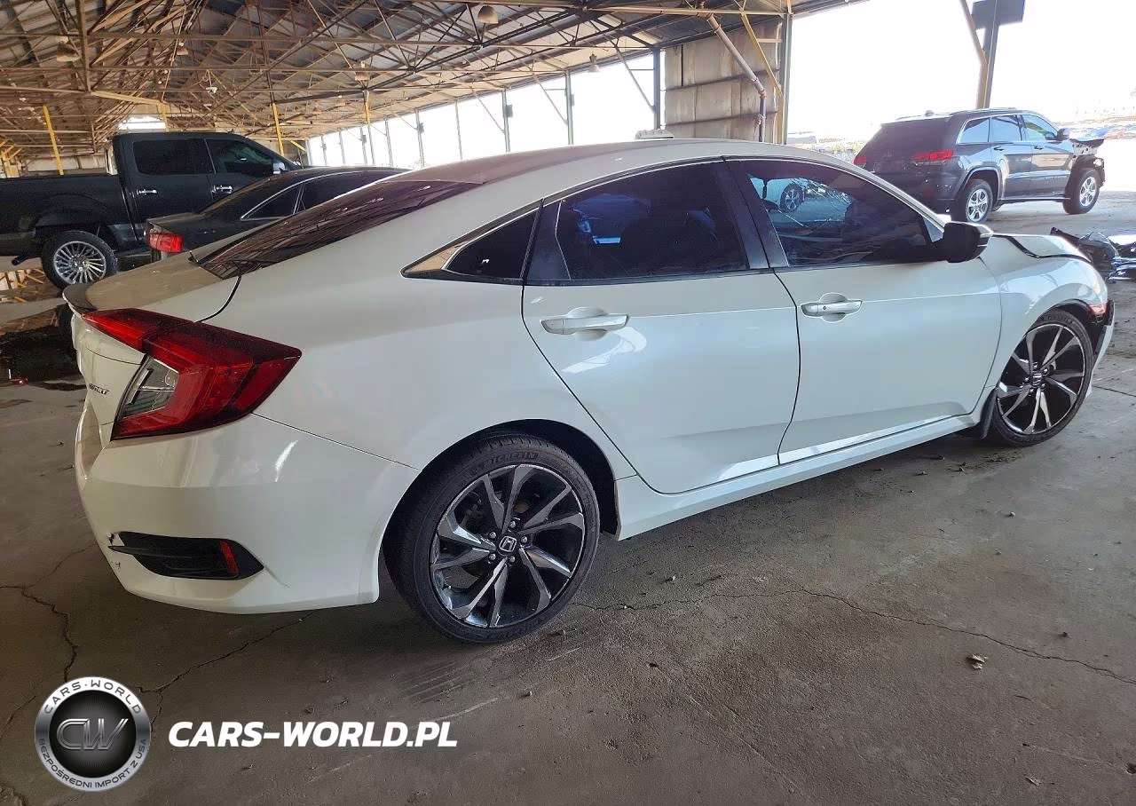 2020 Honda Civic Sport VIN:2HGFC2F88LH592663 - 3