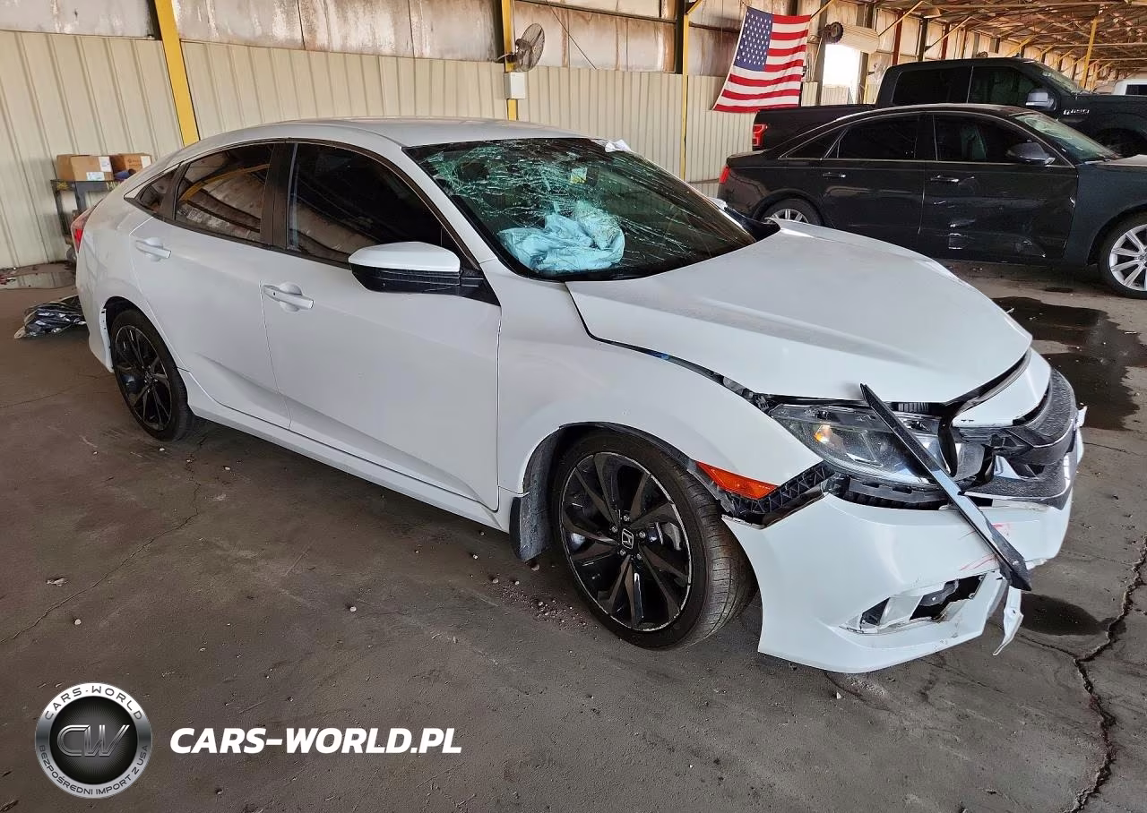 2020 Honda Civic Sport VIN:2HGFC2F88LH592663 - 4
