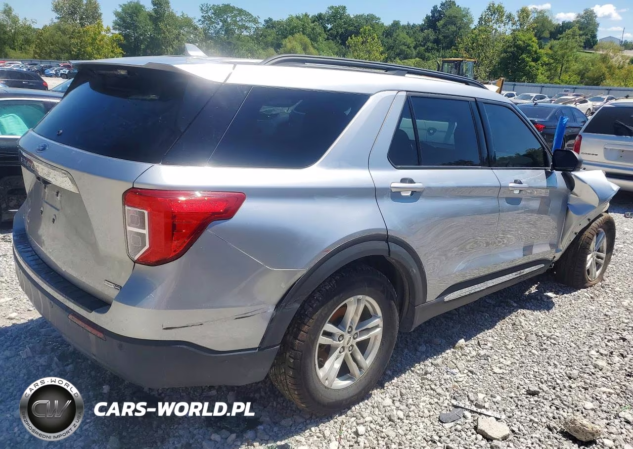2020 Ford Explorer Xlt VIN:1FMSK8DH6LGB02959 - 3