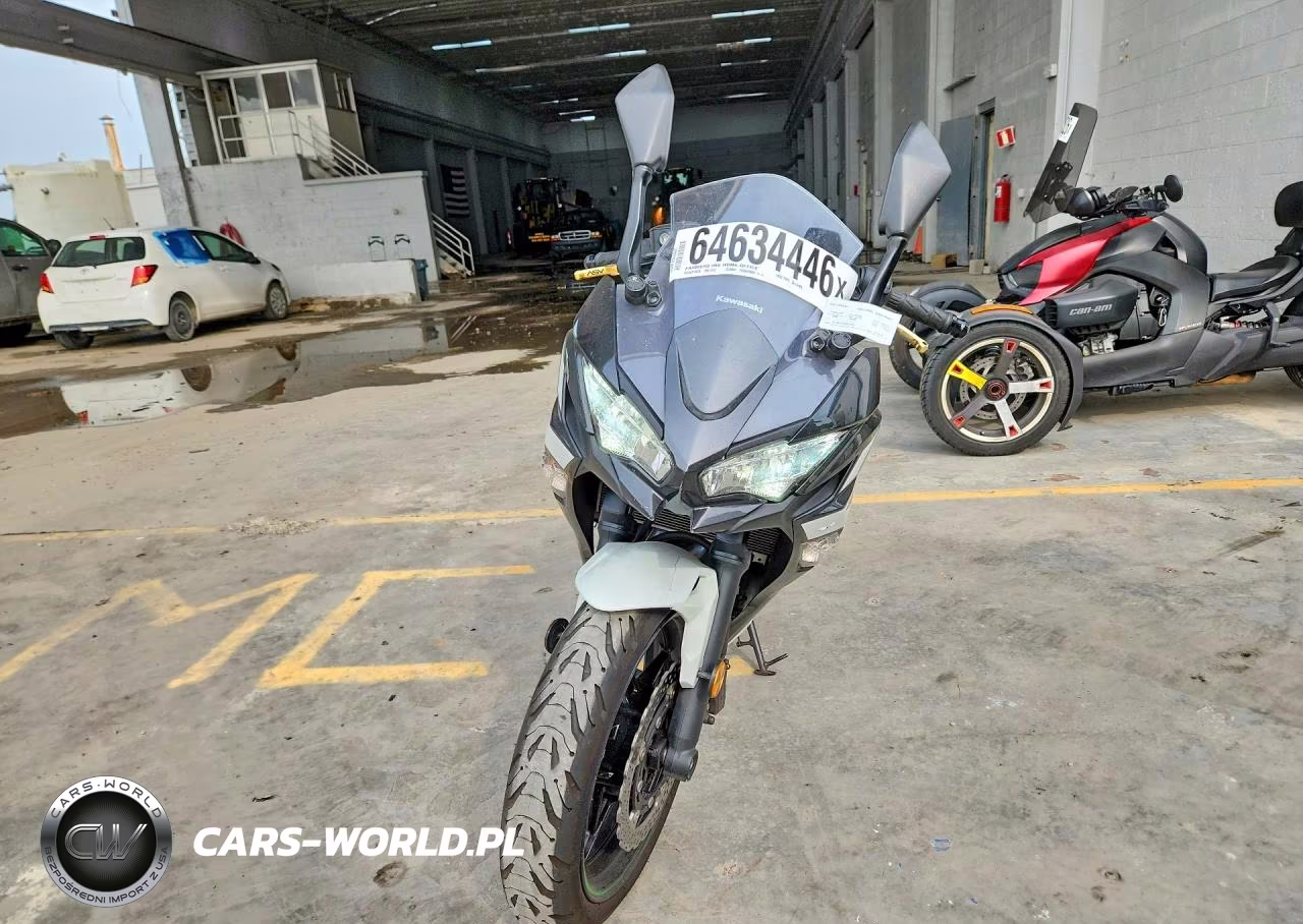 2022 Kawasaki Ex650 N VIN:ML5EXEN1XNDA74443 - 2
