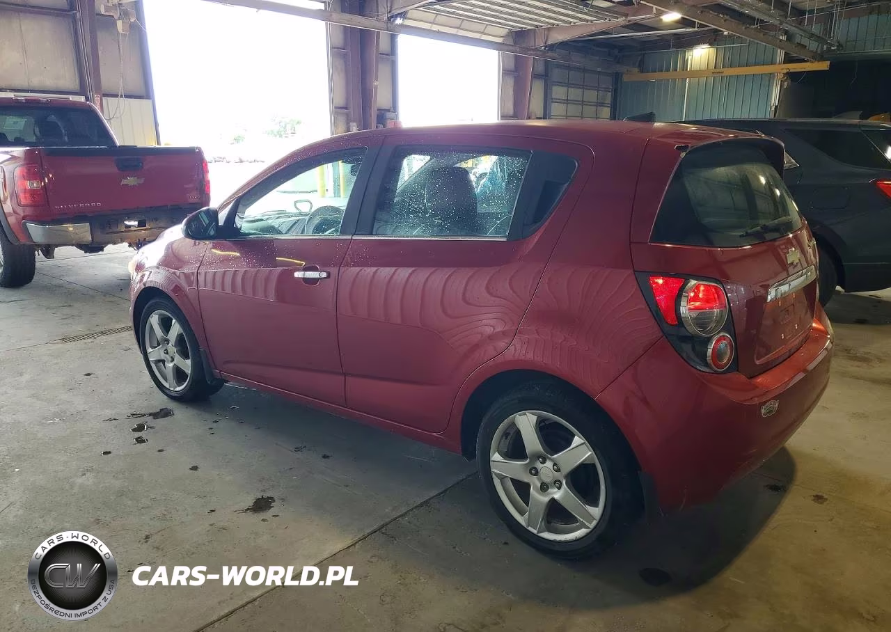 2013 Chevrolet Sonic Ltz VIN:1G1JE6SB4D4126490 - 2