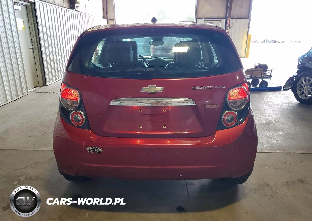 2013 Chevrolet Sonic Ltz VIN:1G1JE6SB4D4126490 - 6