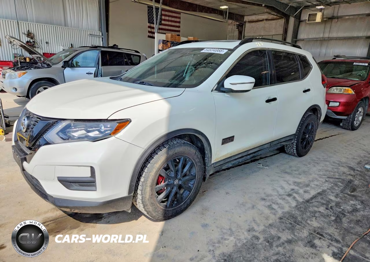2017 Nissan Rogue Sv VIN:5N1AT2MV5HC768575 - 1