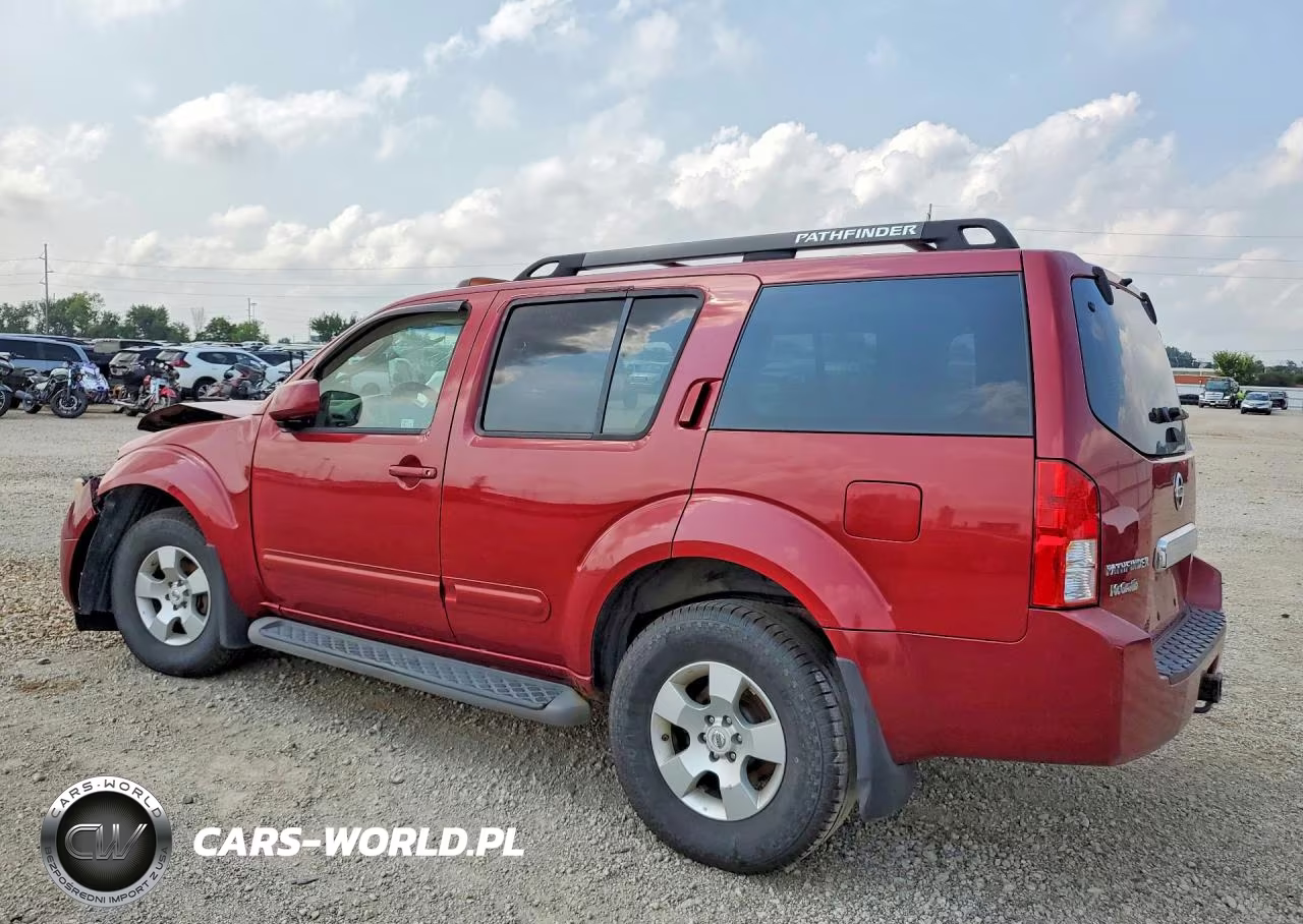 2007 Nissan Pathfinder S VIN:5N1AR18W67C621854 - 2