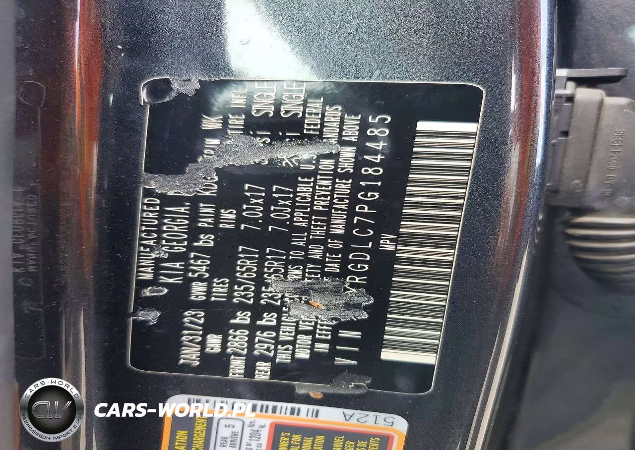 2023 Kia Sorento Lx VIN:5XYRGDLC7PG184485 - 13