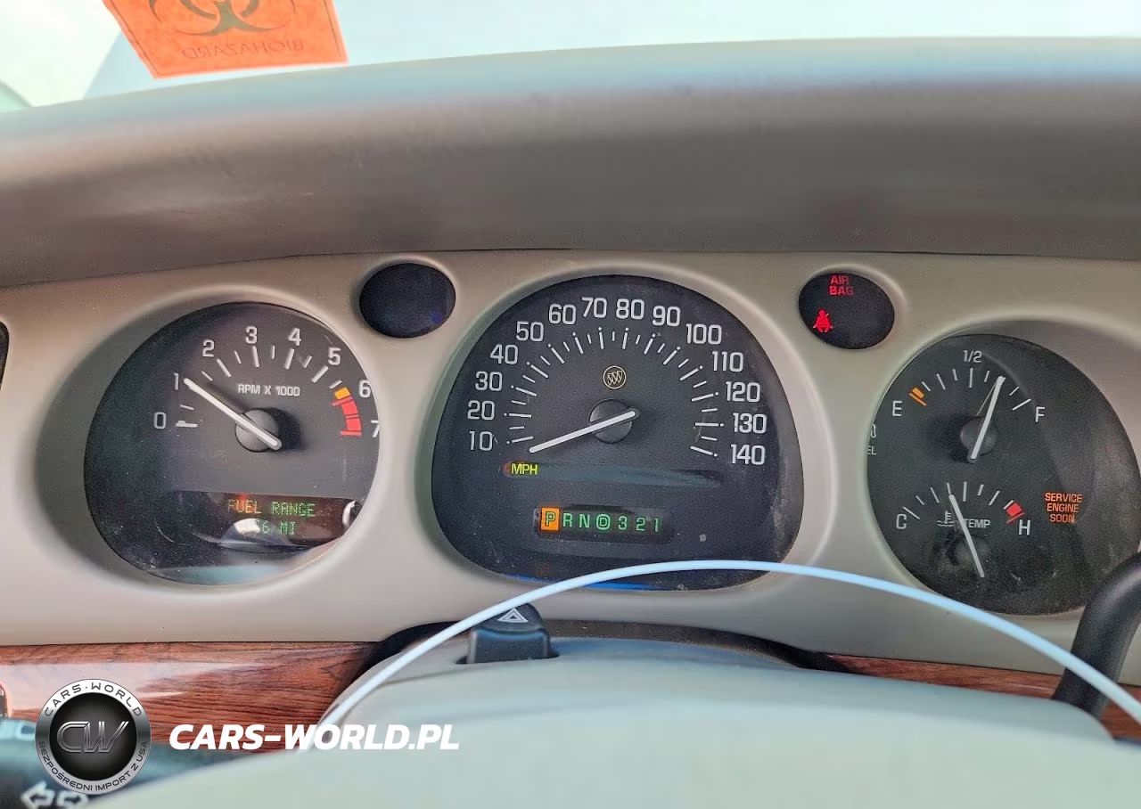 2000 Buick Lesabre Custom VIN:1G4HP54K2YU107820 - 9